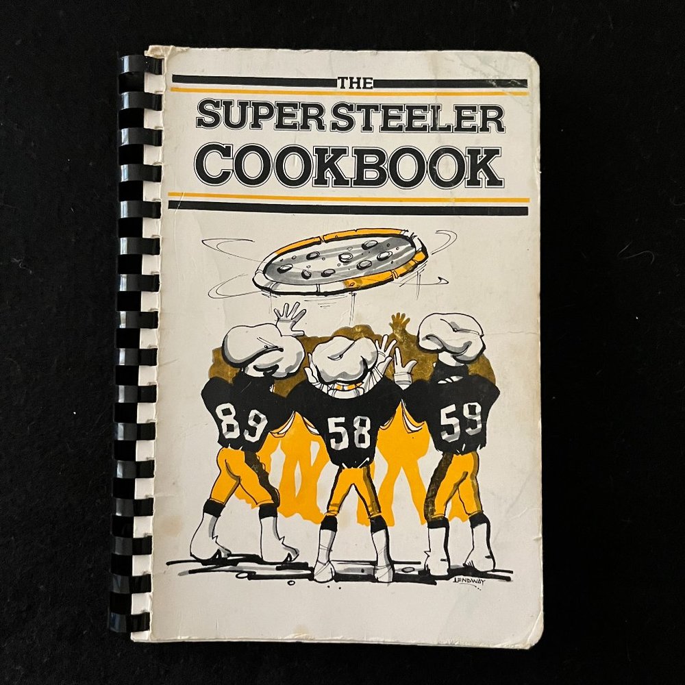 “The Super Steeler Cookbook” 1st Printing Fundraiser National MS Society